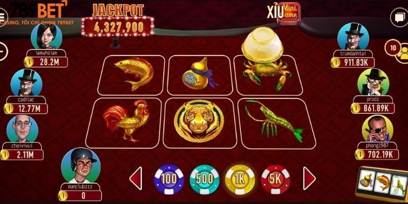 Cách thức tham gia Bầu Cua Tôm Cá trực tuyến